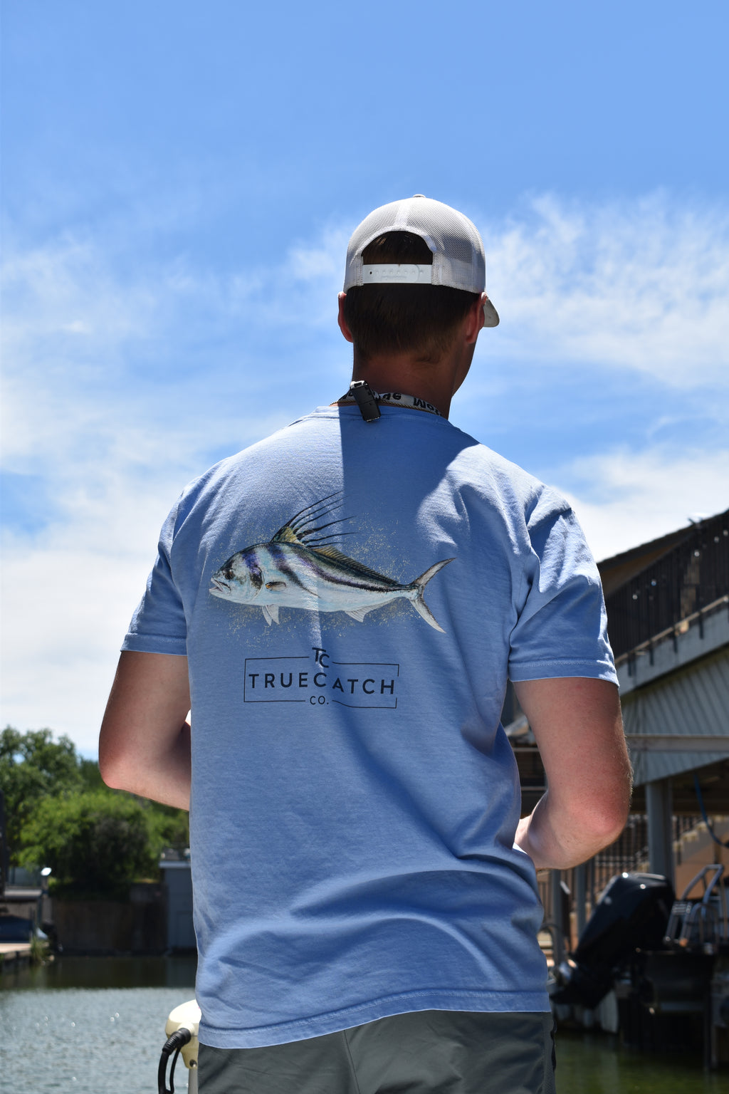 TrueCatch Original Rooster Fish Replica Tee